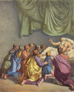 Jakob zegent zijn kinderen door after Raphael