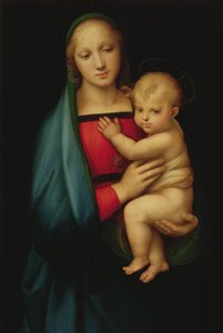 De Madonna van de Groothertog door Raphael