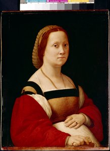 De Zwangere Vrouw (La Gravida) door Raphael