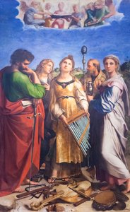 De extase van Sint Cecilia