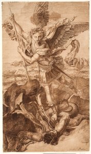 Sint-Michiel door Raphael