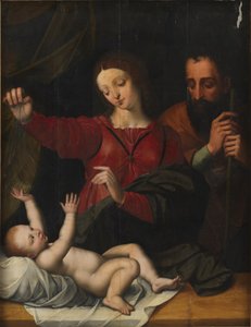 De Heilige Familie door Raphael