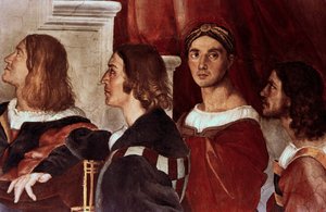 De Mis van Bolsena, (detail), 1512