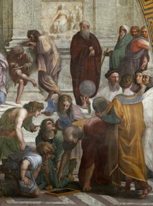 De School van Athene (detail)