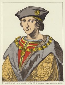 Karel VIII koning van Frankrijk door Raphael Jacquemin