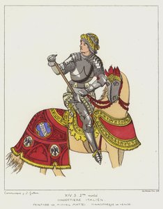 Italiaanse condottiere door Raphael Jacquemin