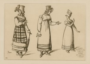 Franse mode (1814-15) door Raphael Jacquemin