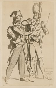 Infanterie van de Franse Republiek door Raphael Jacquemin