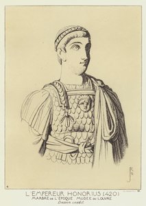 Keizer Honorius door Raphael Jacquemin