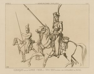 Russische Kozakken van de Garde (1808 en 1814-15) door Raphael Jacquemin