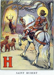 De visioen van Sint Hubertus