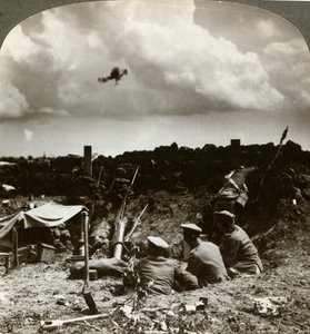 Mortieren in de loopgraven, Eerste Wereldoorlog, 1914-1918