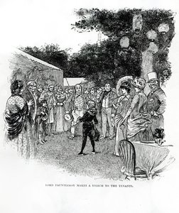 Illustratie voor Little Lord Fauntleroy (gravure) door Reginald Bathurst Birch