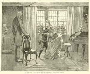 Illustratie voor Little Lord Fauntleroy door Reginald Bathurst Birch