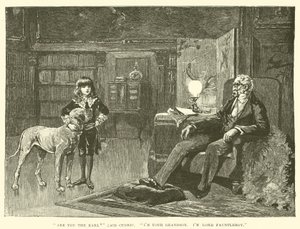 Illustratie voor Little Lord Fauntleroy door Reginald Bathurst Birch