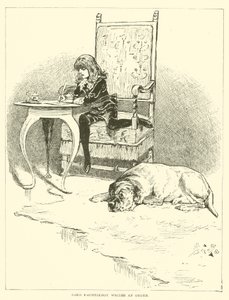 Illustratie voor Little Lord Fauntleroy door Reginald Bathurst Birch