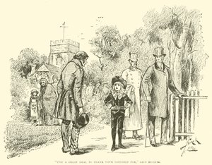 Illustratie voor Little Lord Fauntleroy door Reginald Bathurst Birch