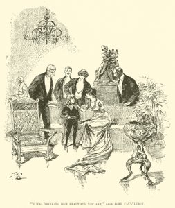 Illustratie voor Little Lord Fauntleroy