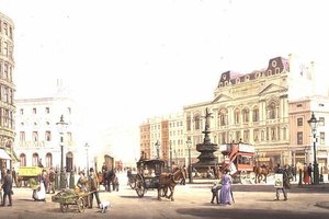 Piccadilly Circus door Reginald Ernest Arnold