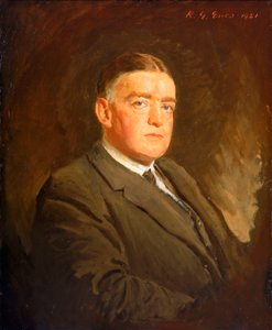 Sir Ernest Henry Shackleton (1874-1922) door Reginald Grenville Eves
