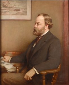 Samuel Plimsoll (1824-1898) door Reginald Henry Campbell