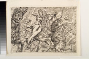 Merry-Go-Round (ets) door Reginald Marsh