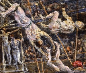 De vliegende Concellos door Reginald Marsh