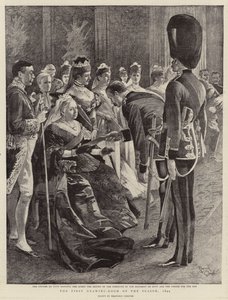 De eerste tekenkamer van het seizoen door Reginald Thomas Cleaver