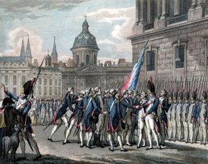 Affaire van de gebroeders Agasse. 1794-1804 (gravure) door Reiner Vinkeles
