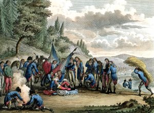 Dood van generaal Marceau door Reiner Vinkeles