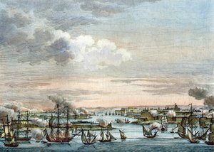 De Franse vloot in Malta
