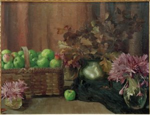 Stilleven met appels