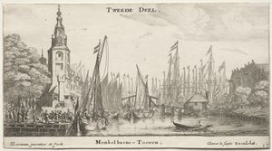 Schepen van Amsterdam door Reinier Nooms