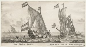 Schepen van Amsterdam: Nederlands admiraliteitsjacht. Een wachtschip