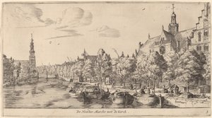 Noordenmarkt met de Noorden Kerk