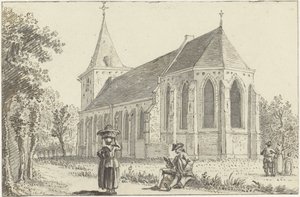 De kerk van Zeist door Reinier Vinkeles (I)