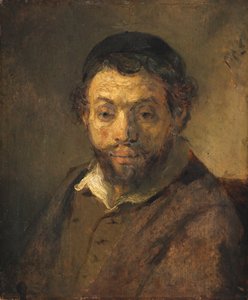 Portret van een jonge jood door Rembrandt