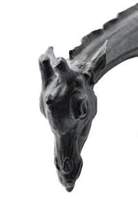 Grote Giraffe met Gebogen Hoofd, gemodelleerd 1909-10, gegoten voor 1913 door Rembrandt Bugatti