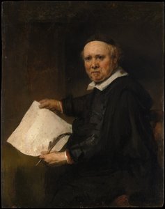 Lieven Willemsz van Coppenol door Rembrandt van Rijn