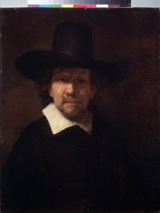 Portret van de Nederlandse dichter Jeremias de Dekker (ca. 1610-1666).