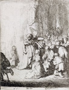Presentatie in de Tempel door Rembrandt van Rijn