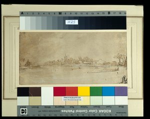 De Amstel bij Kostverloren, ca. 1651-52 door Rembrandt Harmensz. van Rijn