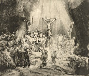 De Drie Kruisen door Rembrandt van Rijn