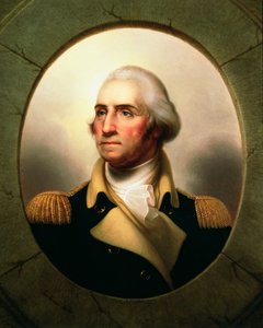 Portret van George Washington door Rembrandt Peale
