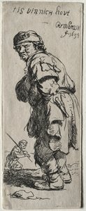 Een Boer Roept: het is erg koud, 1634