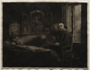 Abraham Francen, Apotheker door Rembrandt van Rijn