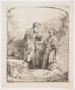 Abraham en Isaac, 1645