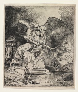 Abrahams Offer door Rembrandt van Rijn