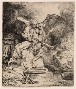 Abrahams offer door Rembrandt van Rijn