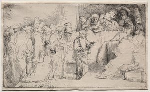 Christus Disputeert met de Dokters: Een Schets, 1652